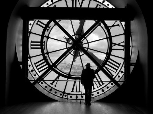 Jean Louis,  Horloge, Musée d' Orsay,75007 Paris, F, (Avec le temps...)