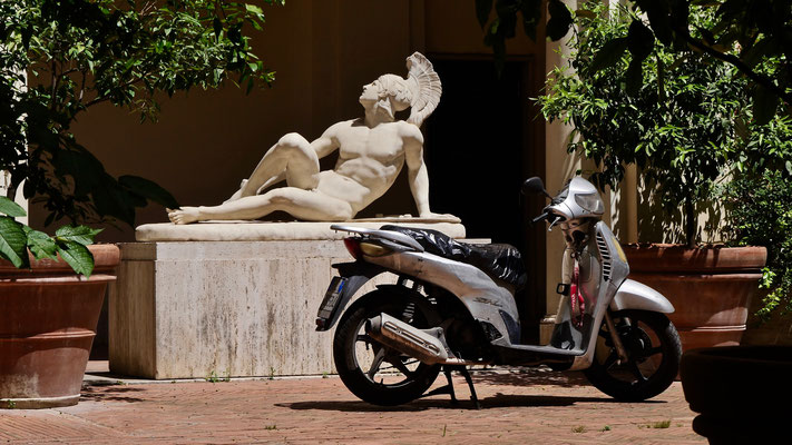"Pause bronzage",  Rome, Italie, It,