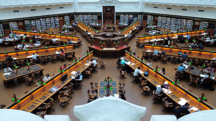 Salle du Dôme, Bibliothèque de Melbourne, Melbourne, Australie, Aust,  P1020102.JPG.JPG