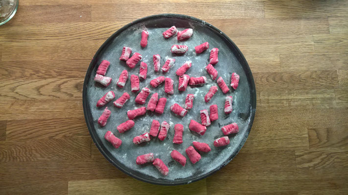 Bunte Gnocchi (mit Rote Bete) - mal so ...