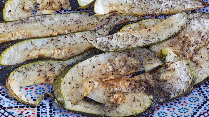 Zucchini aus dem Ofen