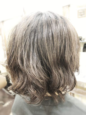 20代　女性　学生　パーマ・トリートメント