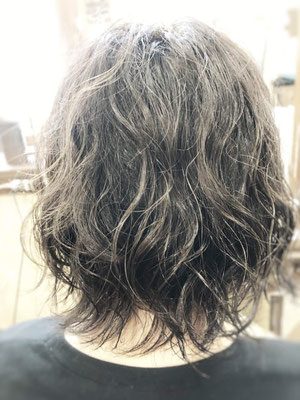 30代　主婦　カット・カラー