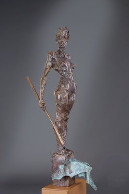 WAIDMANNSDANK, Bronze, Höhe 95 cm, 2014