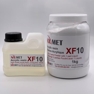 Hot mounting resins