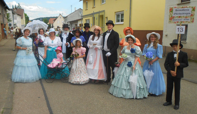Umzug 1250 Jahre Oberderdingen (privat © HP/NF/ HK)