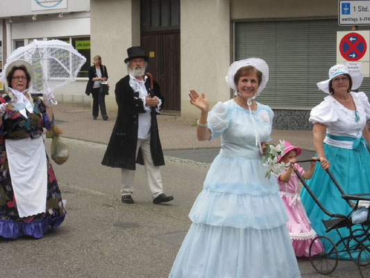 Umzug 1250 Jahre Oberderdingen (privat © HP/NF/ HK)