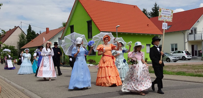 Umzug 1250 Jahre Oberderdingen (privat © HP/NF/ HK)