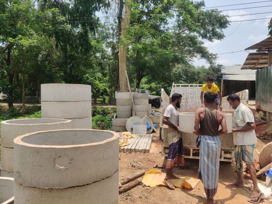 Brunnenbau in Bandarban