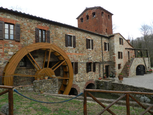 トスカーナ修道院、シエナ、サンガルガーノ
