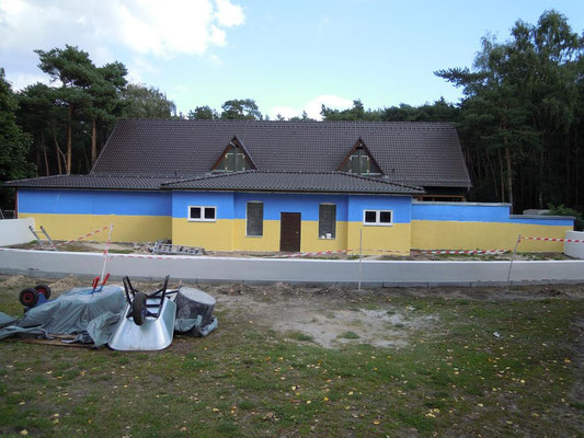Grundierung der Wand