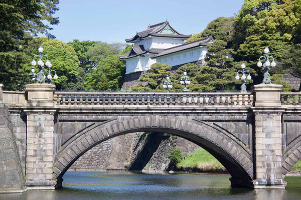 2019 APR.　東京（皇居、二重橋と伏見櫓2）