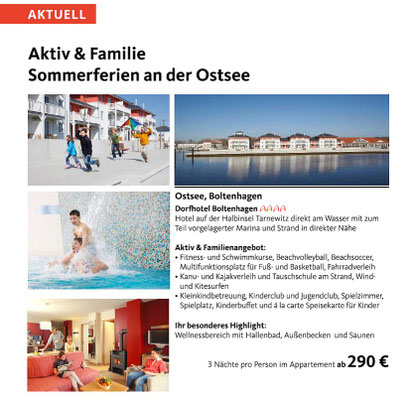 Familienurlaub an der Ostsee Sommer & Winter buchen...