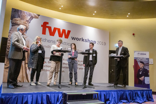 Helmut Singer - Tagungen-Diskussionen über Tourismus mit der FVW in Athen-Hoteliers, Presse, Leistungsträgern und Bürgermeister von Athen......