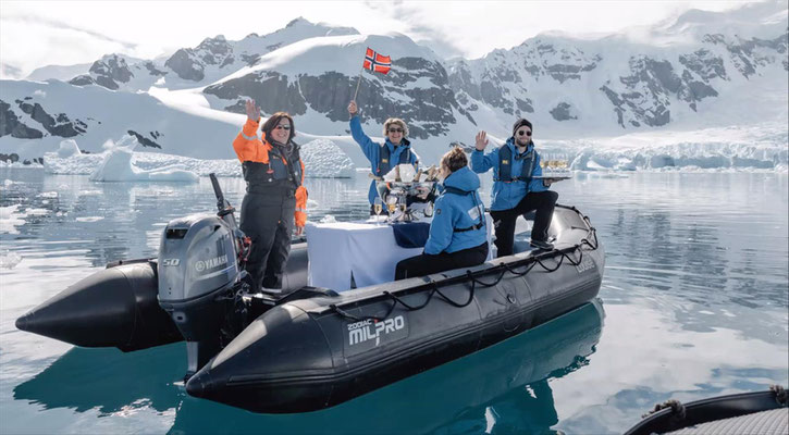 Mit Hapag lloyd nach Spitzbergen...