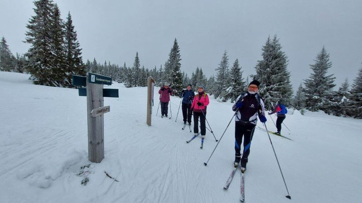 Fantastische gespurte Loipen im Norwegen Skigebiet Gola - Fefor Umgebung...