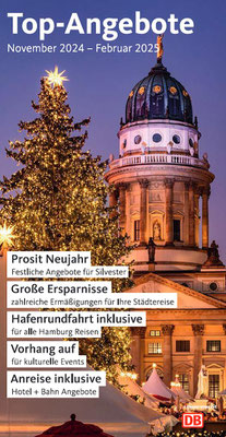 Kultur und Städtereisen mit der Bahn erleben...