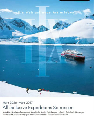 Hurtigruten HX Expeditionen bei uns buchen, zu SINGER Jubiläumspreisen.
