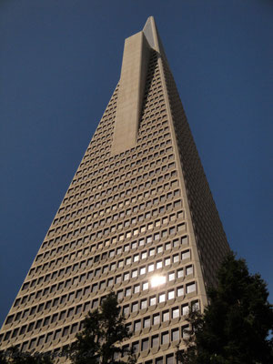 transamerica pyramid, financial district, san francisco; ca