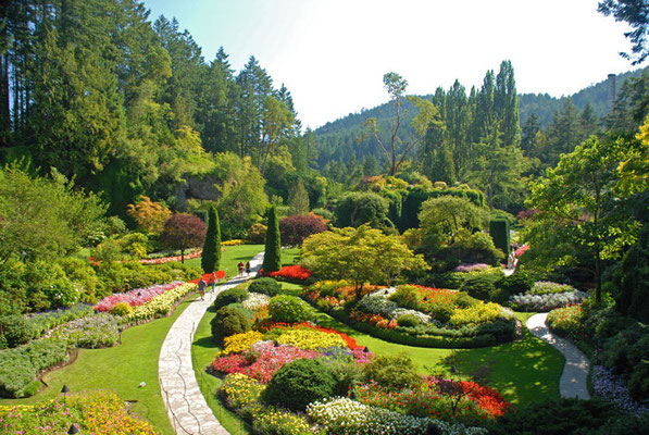 butchart gardens, vancouver island; bc