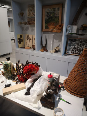 Restauration et mise en vitrine - Restoration before displau (MusAfrica Namur)