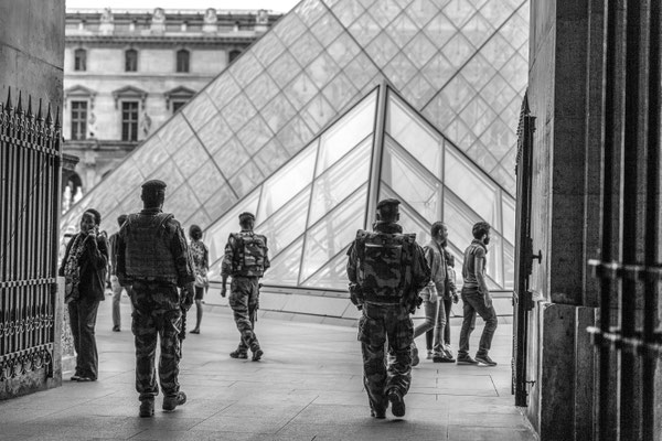 Militaires en patrouille