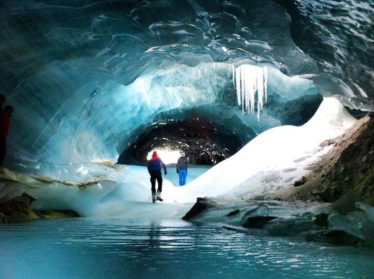 Eishöhle am Gurgler Ferner, Ötztaler Alpen