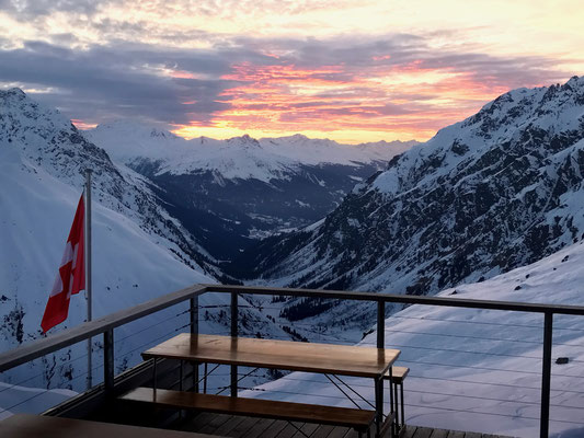 Silvrettahütte, Schweiz