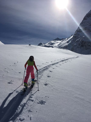 1. Skitour für meine Tochter