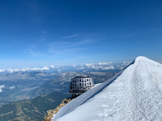 Gouterhütte am Mont Blanc