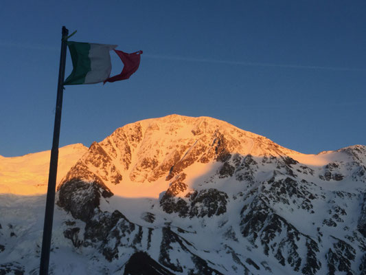 Monte Pasquale von der Pizzinihütte, Ortler Alpen