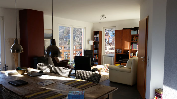 de woonkamer