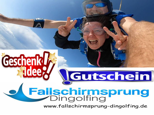 Gutschein Fallschirmspringen Deggendorf 