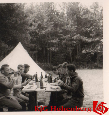 1964 - Zelten bei Gunzenhausen