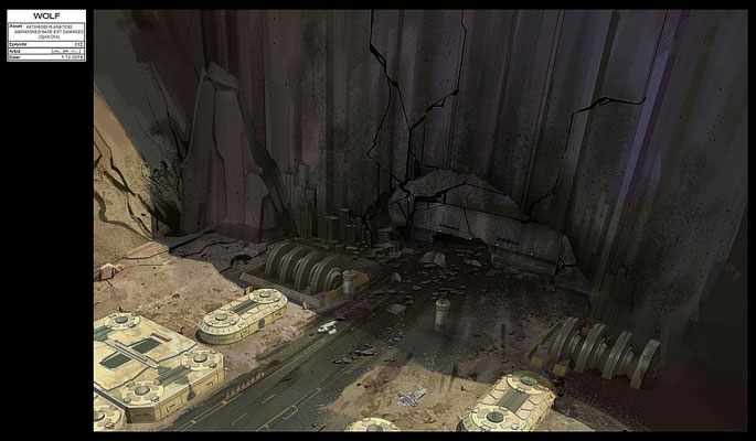 Fort Anaxes Außenbereich Illustration von Amy Beth Christenson