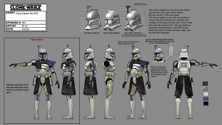 Captain Rex Rüstungs-Upgrade