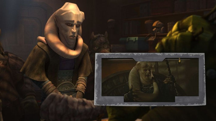 Matthew Wood verleiht Bib Fortuna seine Stimme, dem Supervising SoundEditor der Serie. Außerdem spielte er ihn in Episode I und The Mandalorian