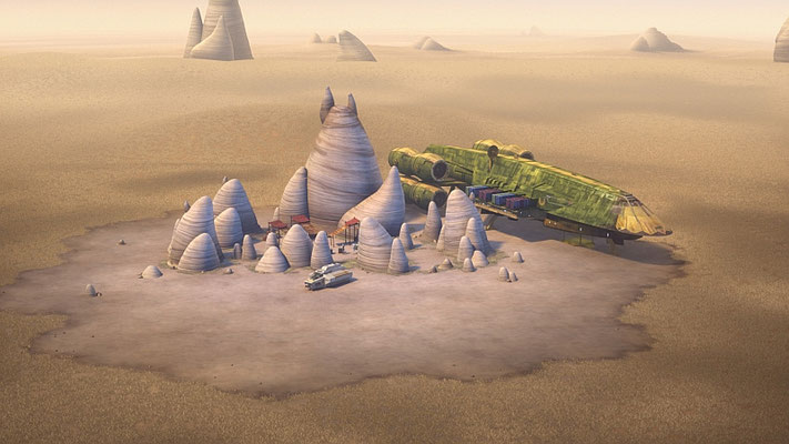 Erstmals ist auch Vizagos Schiff, die Broken Horn, in dieser Episode zu sehen.