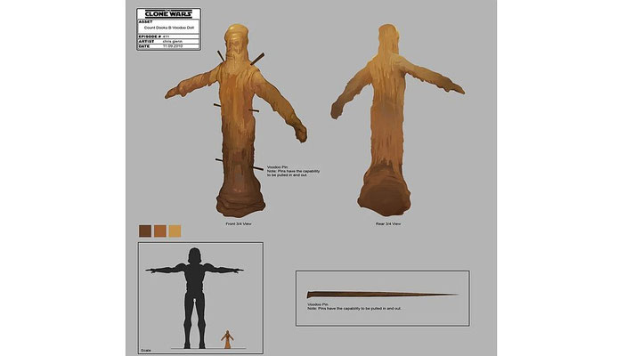 Count Dooku Bildnis Design / Illustration von Chris Glenn