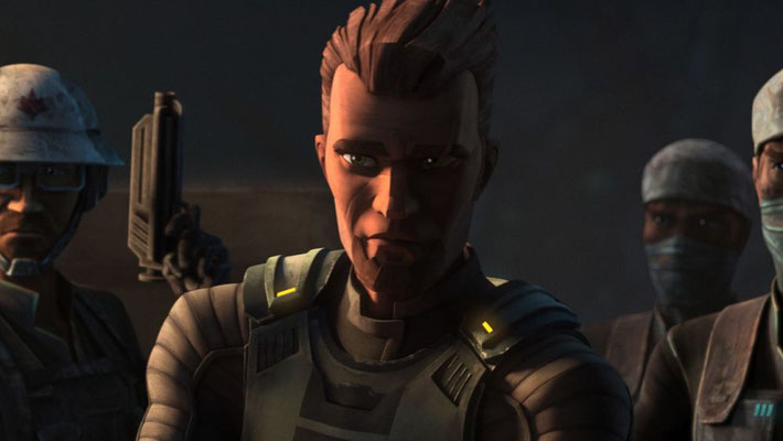Andrew Kishino, die Originalstimme Saw Gerreras aus The Clone Wars, kehr auch für The Bad Batch zurück.