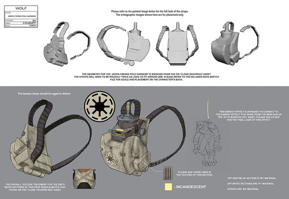 Joopa Fangrucksack Illustration von Kilian Plunkett