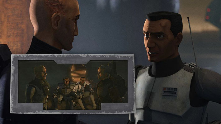 Commander Cody und Crosshair trafen zuletzt in der 7. The Clone Wars Staffel aufeinander
