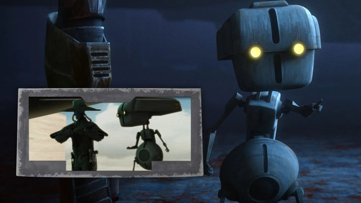  In The Clone Wars wurde Todo 360 von Cad Bane komplett in die Luft gesprengt, nachdem der Kopfgeldjäger eine Bombe in ihm platziert hatte. Offenbar wurde der Droide wieder zusammengebaut, ist seinem Herrn aber nach wie vor loyal