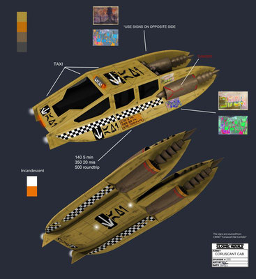 Coruscant Taxi Illustration (14. November 2011)