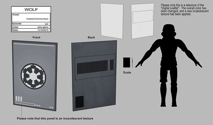 Imperiale Datenbakn Illustration von Chris Glenn