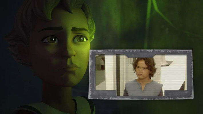 Omega trägt neben Boba Fett als einziger Klon die reine DNA von Jango Fett in sich.