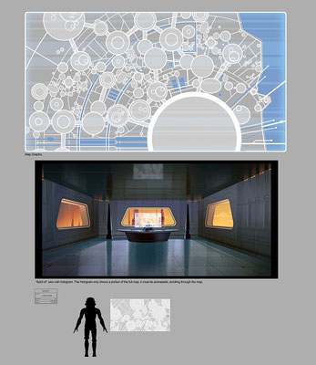 Lothal Stadtplan Illustration von Chris Glenn