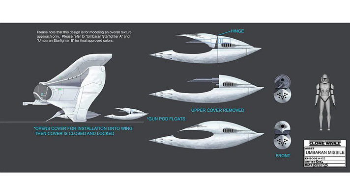 Finales Design / Umbaranischer Starfighter Missile Pod