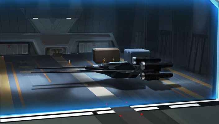 U-Wing / Konzeptzeichnung von Molly Denmark