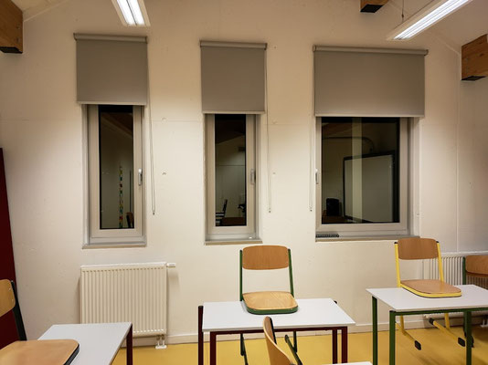 verduisterende rolgordijnen school diaz project 